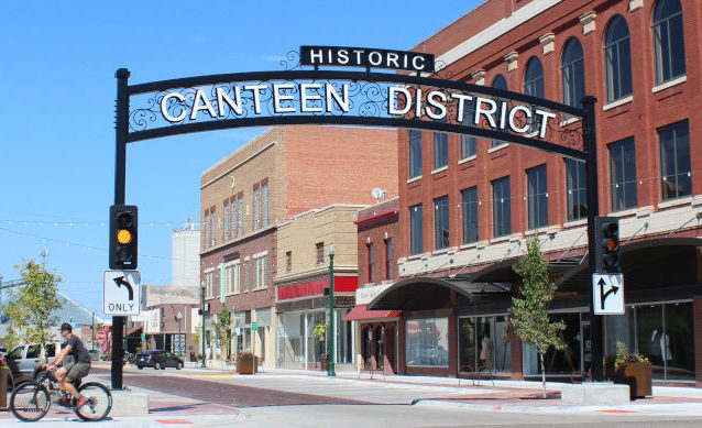 A picture of Historic Canteen District in North Platte, NE